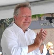 Ron Baker speaking at Car Show