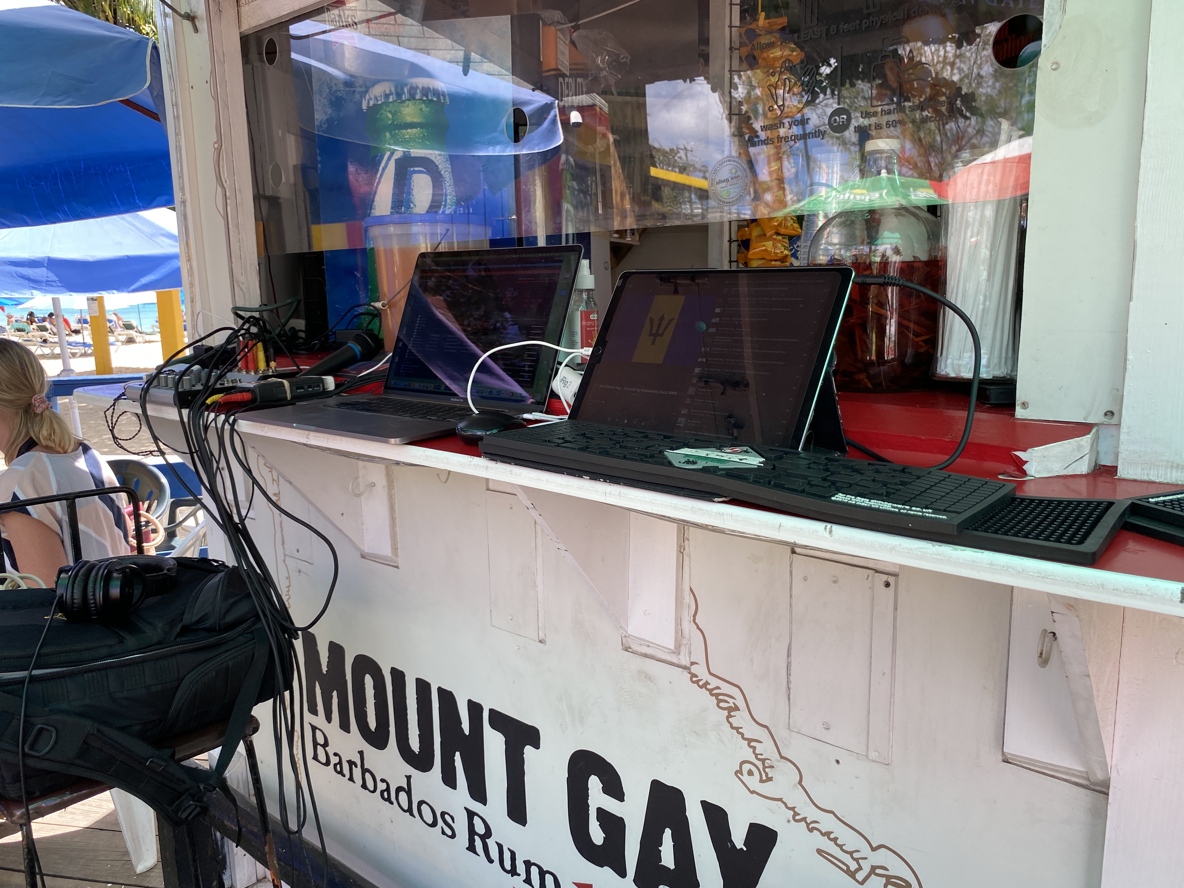 Lead Pedal radio Beach Party-jan 22nd