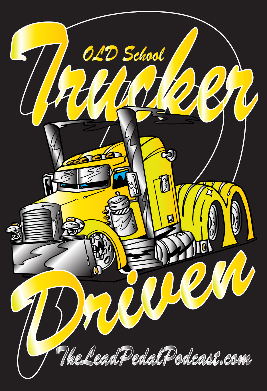 Trucker-Driven-Shirt-Design