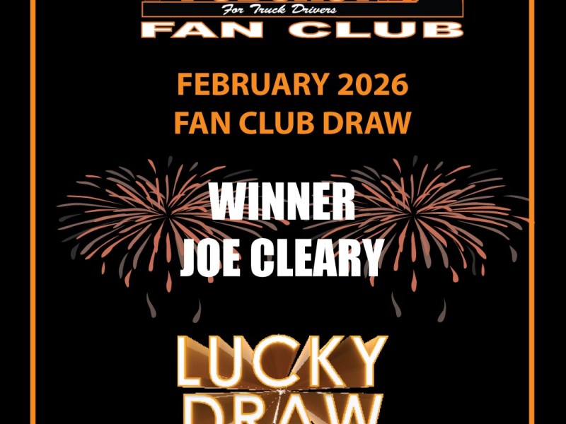 Joe Cleary Wins February 2026 Lead Pedal Fan Club&nbsp;Draw