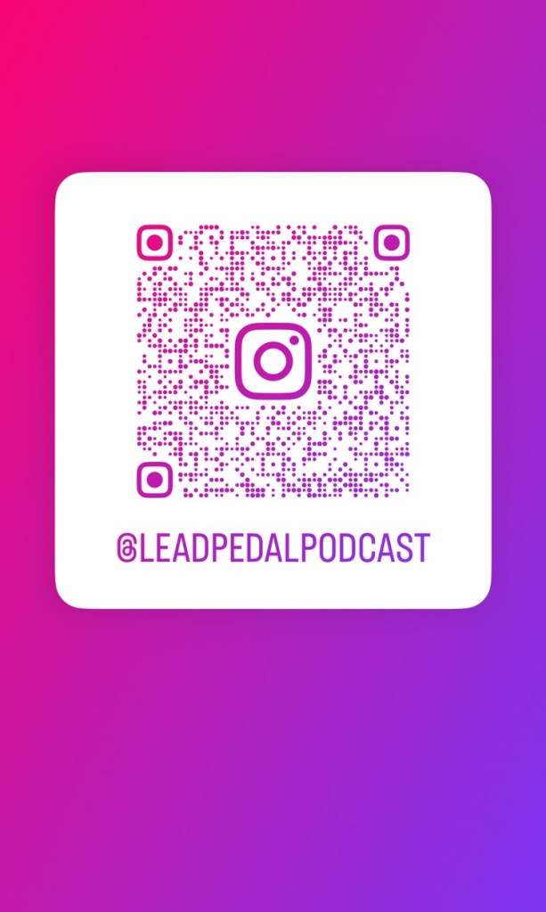 Lead Pedal Podcast on Instagram