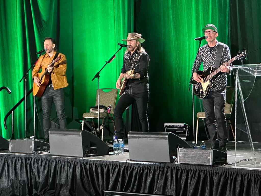 The Road Hammers on stage