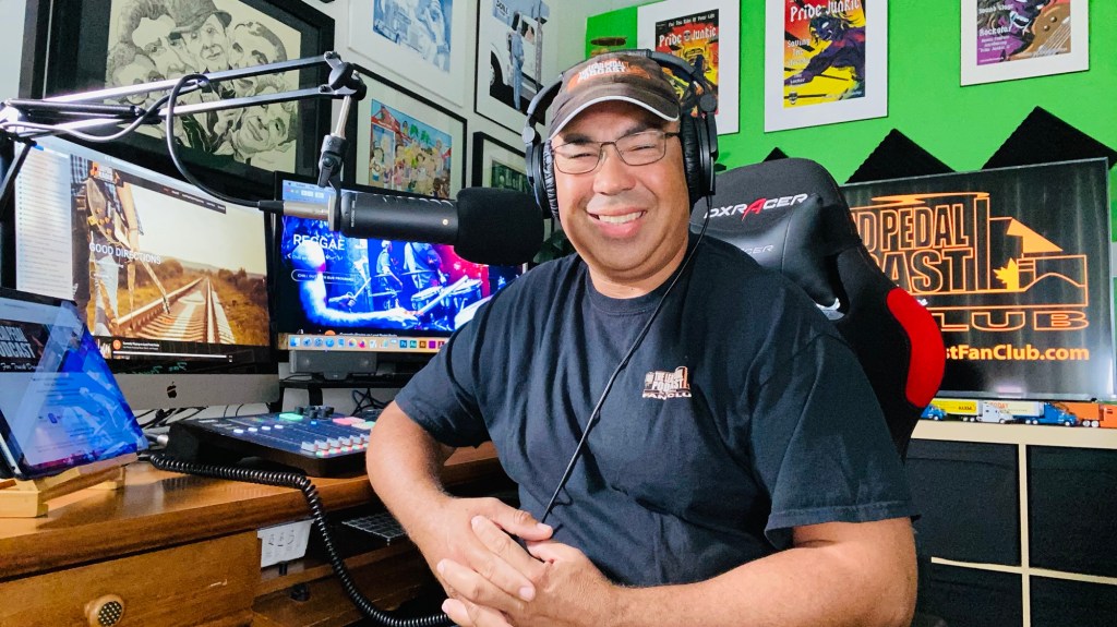 Lead Pedal Podcast Host Bruce Outridge