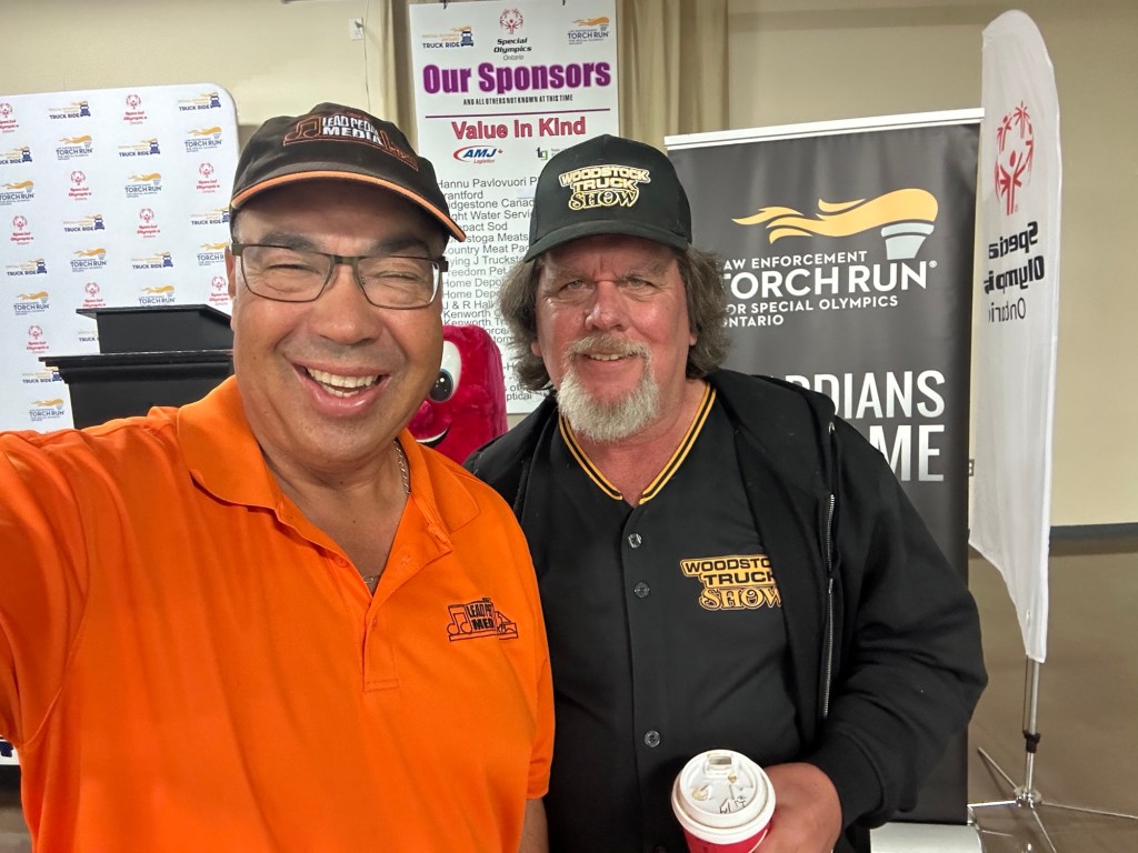 Truck Ride for Special Olympics participants