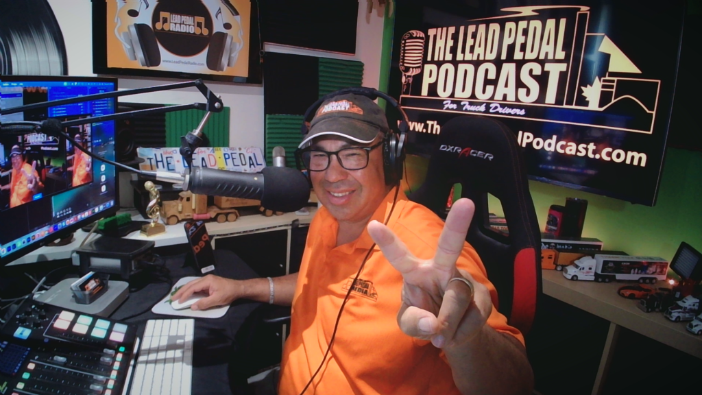 Bruce in the Studio-Lead Pedal Podcast